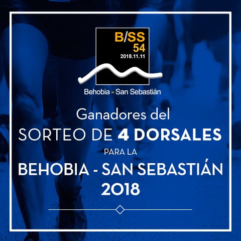 Imagen noticia Ya tenemos los ganadores de los dorsales para la Behobia-SS 2018